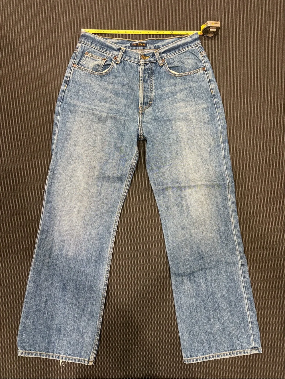 Vintage J. Crew Relaxed Straight Made in USA Denim Jeans